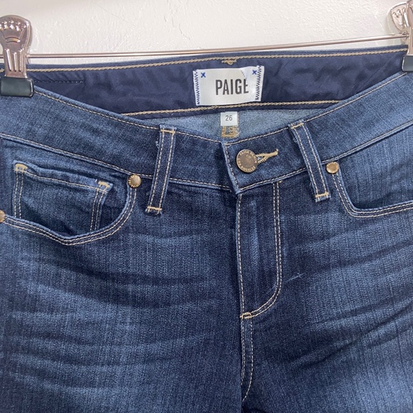 Paige Skyline Boot Cut Alanis Jeans - Picture 4 of 8